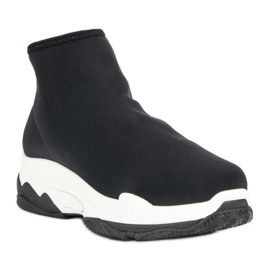 Scarpe sportive alla moda nero 1