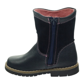 Ren But Stivali in pelle per bambini con gattino Ren ma 1525 blu navy 2