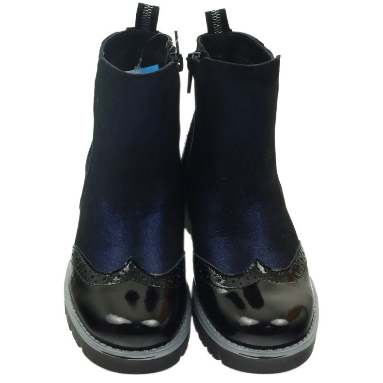 Stivali termici Ren But 4379 blu navy nero 3