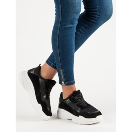 Scarpe sportive casual nero 1