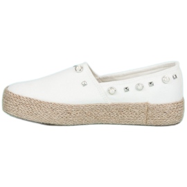 J. Star Espadrillas bianche bianco 1