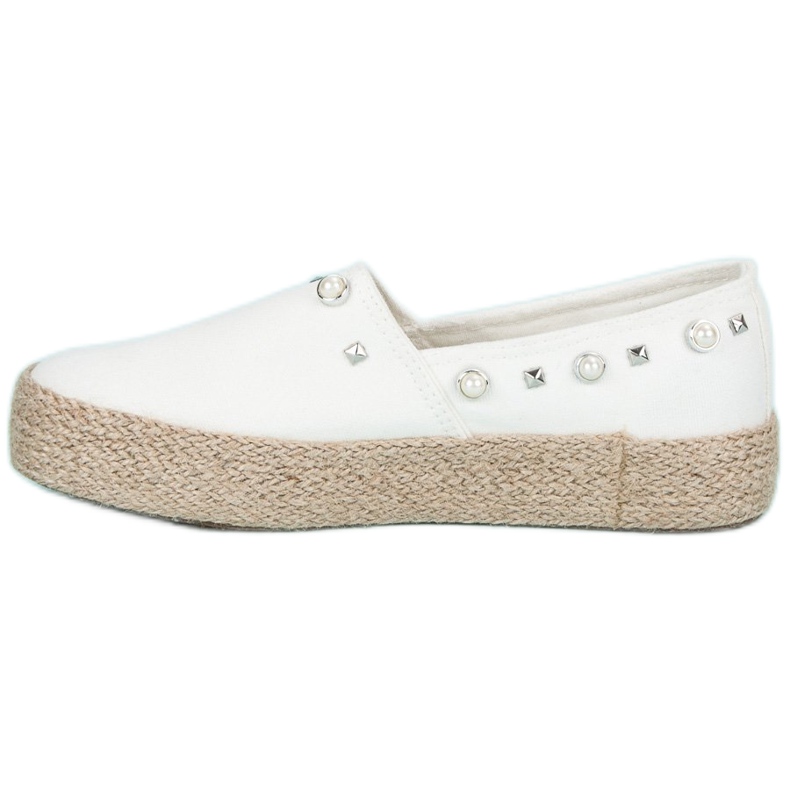 J. Star Espadrillas bianche bianca 1