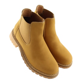 Stivaletti Chelsea cammello 1367 Cammello giallo 2