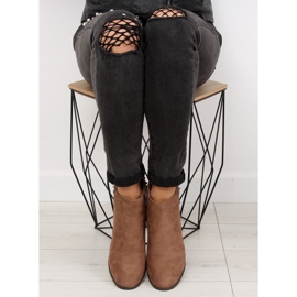 Stivali donna beige L3526 Kaki 2