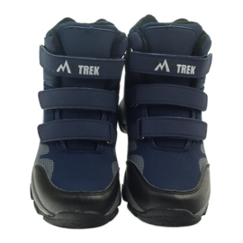 Mttrek Stivali con velcro MT TREK 012 blu navy nero 3