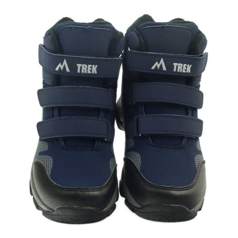 Mttrek Stivali con velcro MT TREK 012 blu navy nero 3