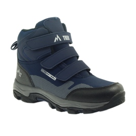 Mttrek Stivali con velcro MT TREK 012 blu navy nero 1
