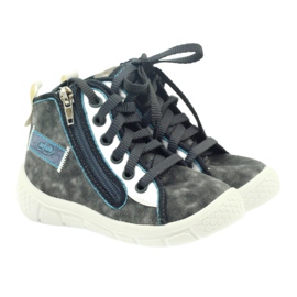 Befado scarpe da bambino sneakers pantofole 547x001 bianco blu grigio 4