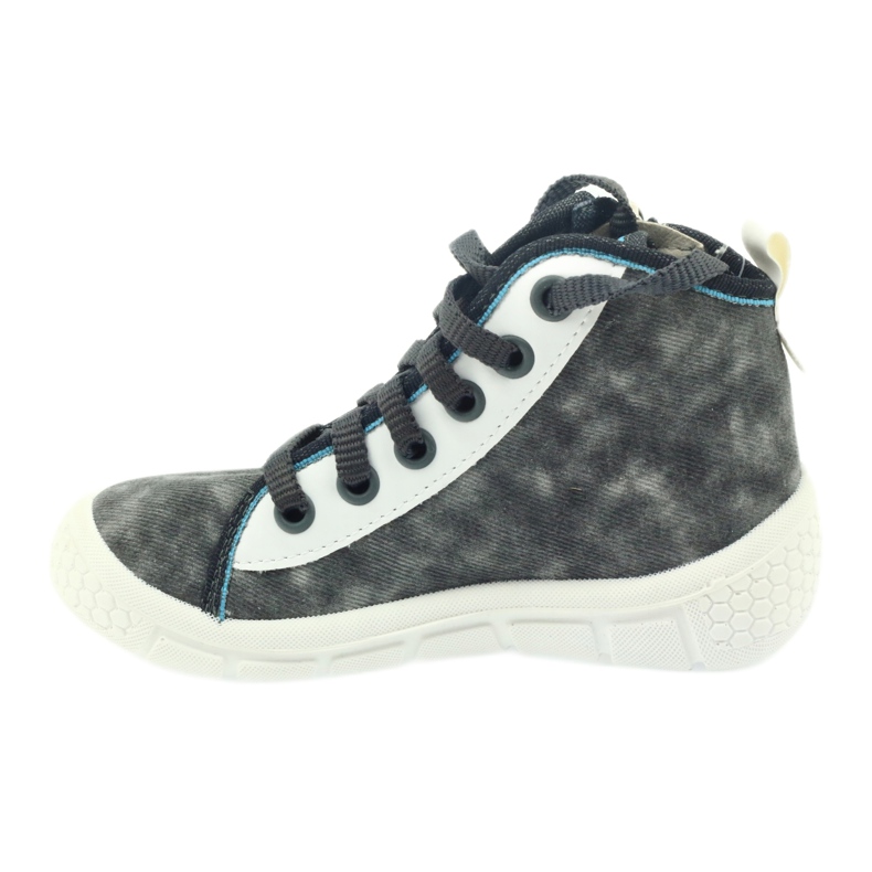 Befado scarpe da bambino sneakers pantofole 547x001 bianco blu grigio 2