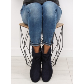 Stivali blu navy da donna 1126-PA DK.BLUE 2
