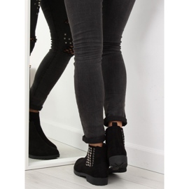 Stivaletti Chelsea neri da donna 108-107 Nero 2