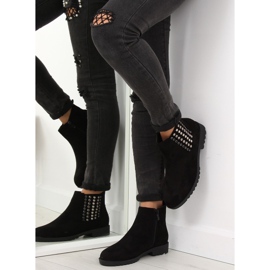 Stivaletti Chelsea neri da donna 108-107 Nero 1