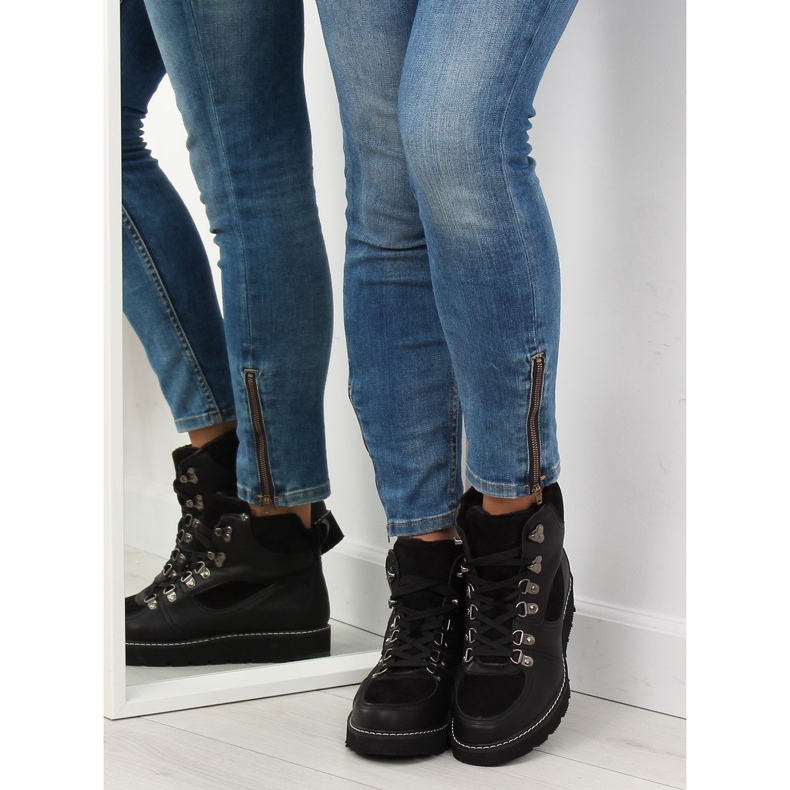 Trapper da donna nere 769-PA Black nero 1