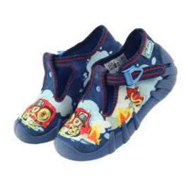 Scarpe per bambini Befado pantofole 110p323 blu multicolore 4