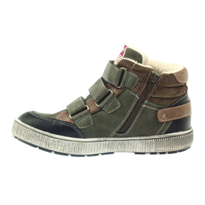 American Club verde scarpe sportive invernali 17779 nero marrone 2