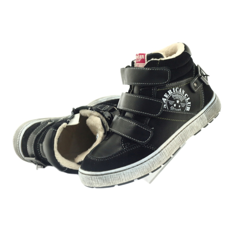 American Club, scarpe sportive invernali nere 17779 nero 5