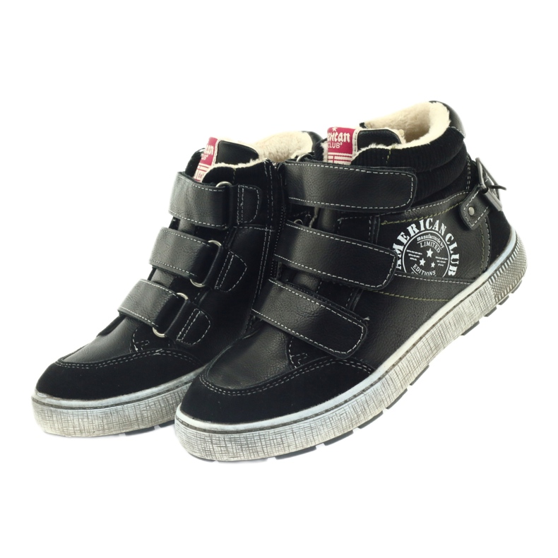 American Club, scarpe sportive invernali nere 17779 nero 3