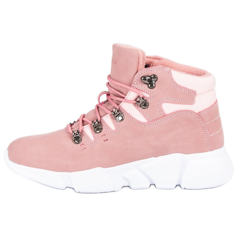 Calzature invernali mckeylor nero rosa 1