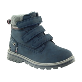 American Club Stivali americani stivaletti stivali invernali 708121 grigio blu navy 1