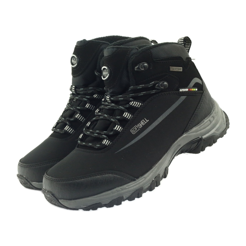 American Club Softshell trekking con membrana nero 3