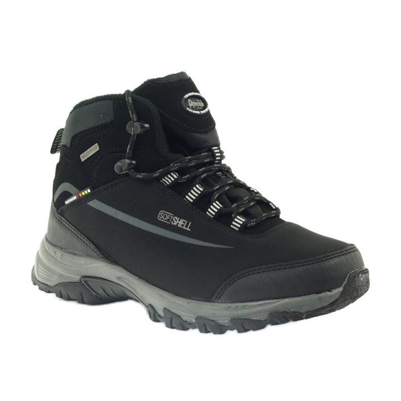 American Club Softshell trekking con membrana nero 1