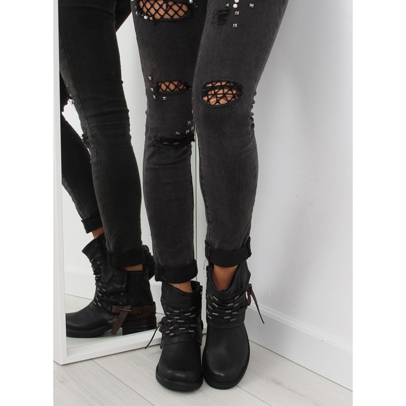 Stivali da lavoro neri da donna FM567 Black nero 2