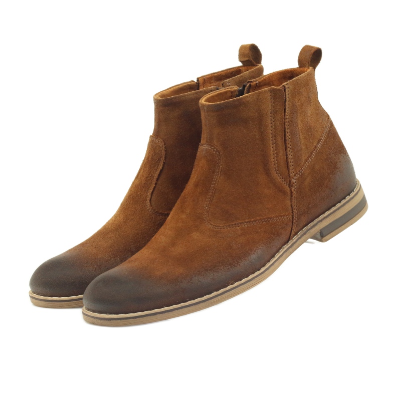 Stivali da uomo Riko Stivali Jodhpur 859 rosso multicolore 4
