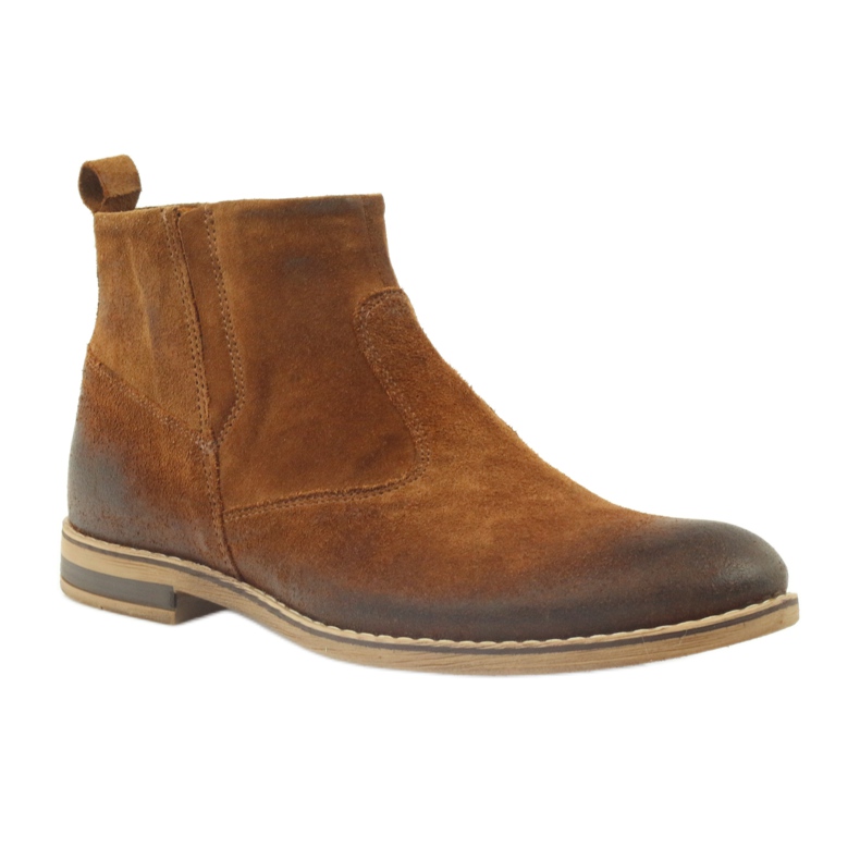 Stivali da uomo Riko Stivali Jodhpur 859 rosso multicolore 1