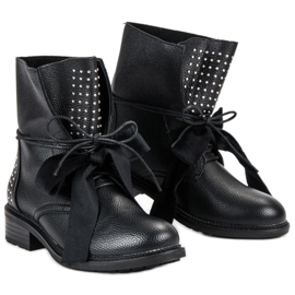 Seastar Stivali da lavoro alla moda nero 1