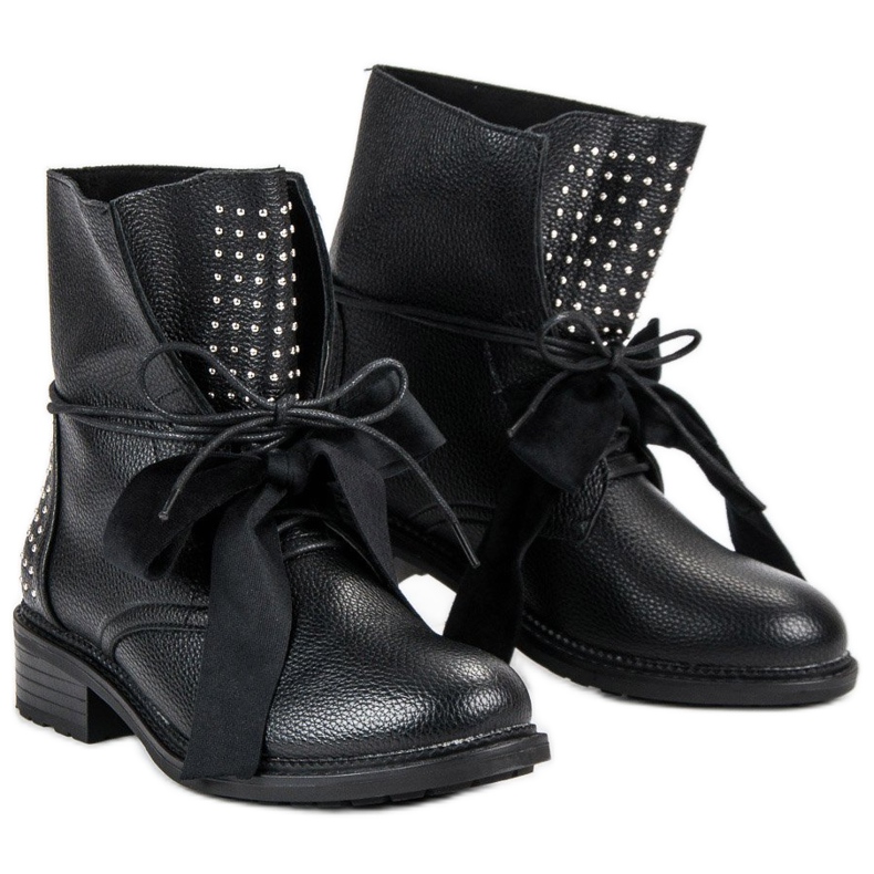 Seastar Stivali da lavoro alla moda nero 1