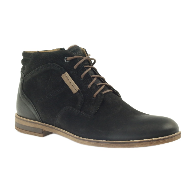 Stivali Riko Stivali Jodhpur scarpe da uomo con cerniera nero 1