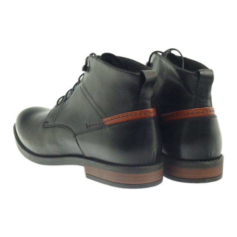 Stivali neri allacciati Pilpol 6030 nero 5
