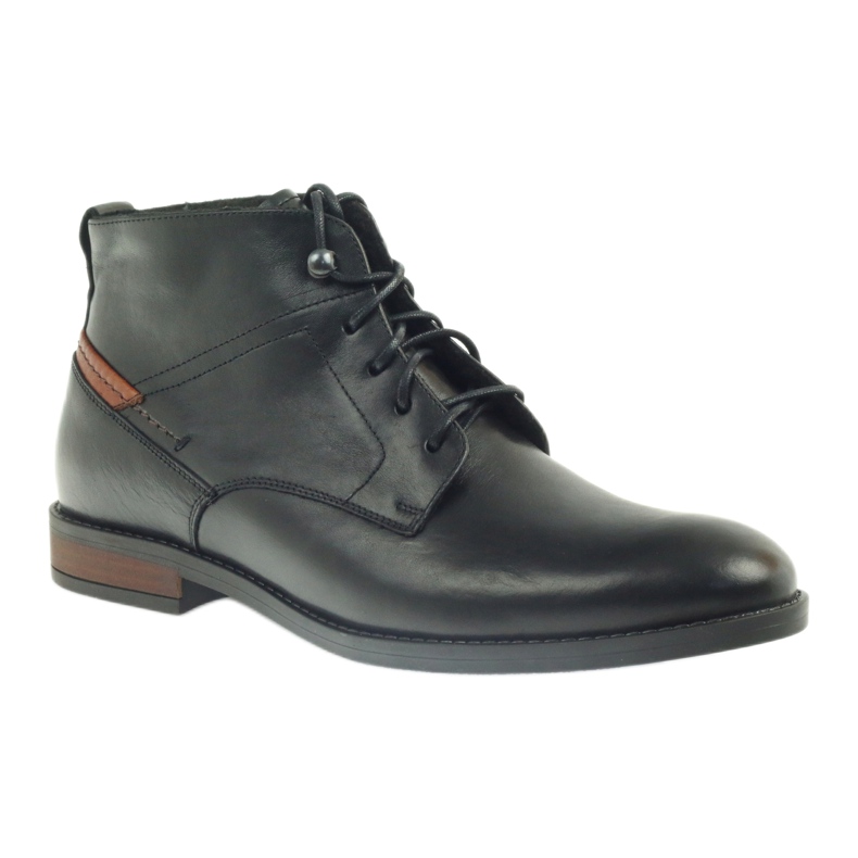Stivali neri allacciati Pilpol 6030 nero 1