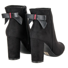 Ideal Shoes Stivali neri alla moda nero 1