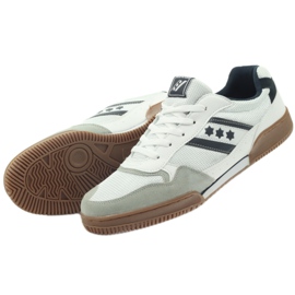 Scarpe indoor Rucanor Balance bianca grigio blu navy 4