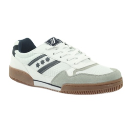 Scarpe indoor Rucanor Balance bianca grigio blu navy 1