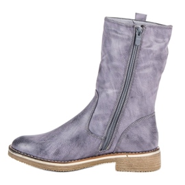 SDS Stivali alti blu 2