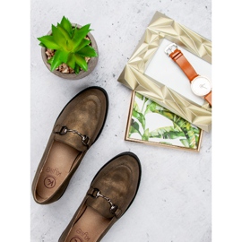 Kylie Mocassini eleganti verde 2