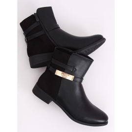 Stivali neri da donna neri VQ6-5 Black nero 2