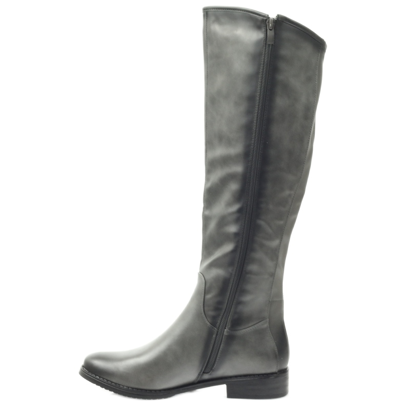 M.Daszyński Stivali Ufficiali Daszyński SA131 grigio 2