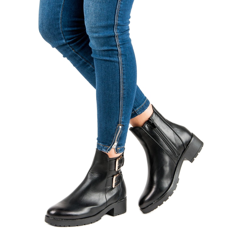 J. Star Stivali caldi classici nero 1