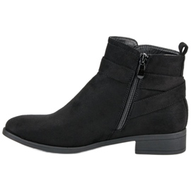 Top Shoes Stivaletti classici con cerniera nero 1