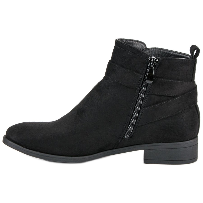 Top Shoes Stivaletti classici con cerniera nero 1