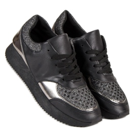 Scarpe da ginnastica alla moda nero 2