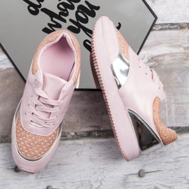 Scarpe da ginnastica alla moda rosa 2