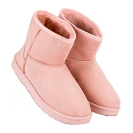 Vices Morse mukluki in camoscio rosa 2