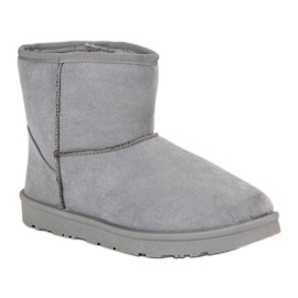 Vices Morse mukluki in camoscio grigio 2