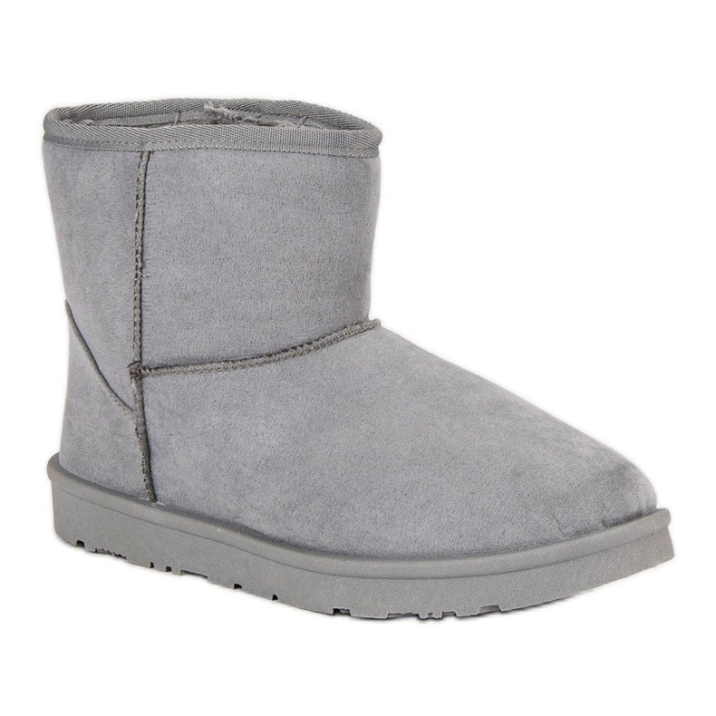Vices Morse mukluki in camoscio grigio 2