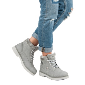 American Club Caldi trapper americani grigio 2