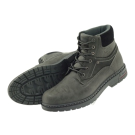 Stivali grigi legati McKey 616 grigio 5